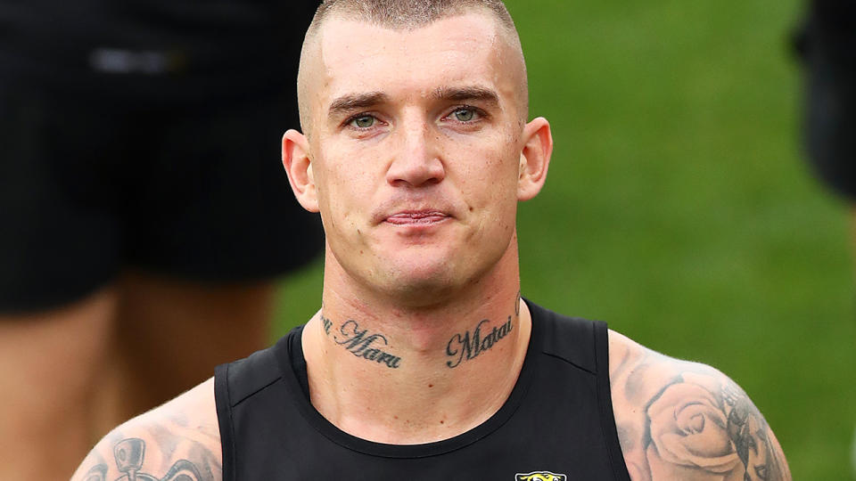 Dustin Martin. (Photo by Kelly Defina/Getty Images)