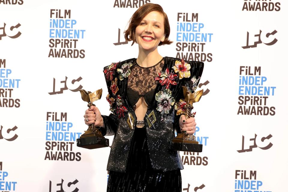 Maggie Gyllenhaal at the 2022 Spirit Awards