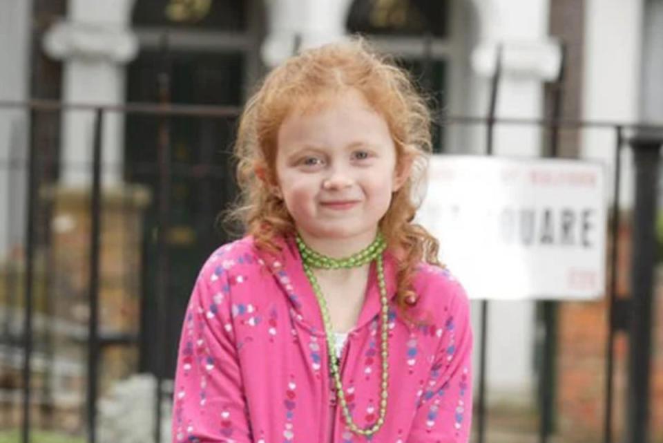 Maisie Smith se unió a EastEnders por primera vez a la tierna edad de seis años (BBC)