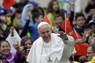 <p>No. 3: Pope Francis<br> Head of the Roman Catholic Church<br> (AP) </p>