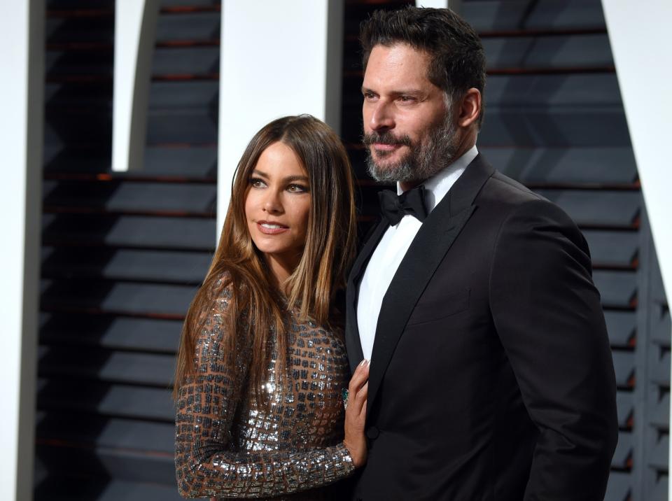 <p>La colombiana estuvo acompañada por su esposo, Joe Manganiello/Getty Images </p>