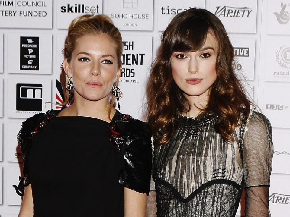 sienna miller keira knightly