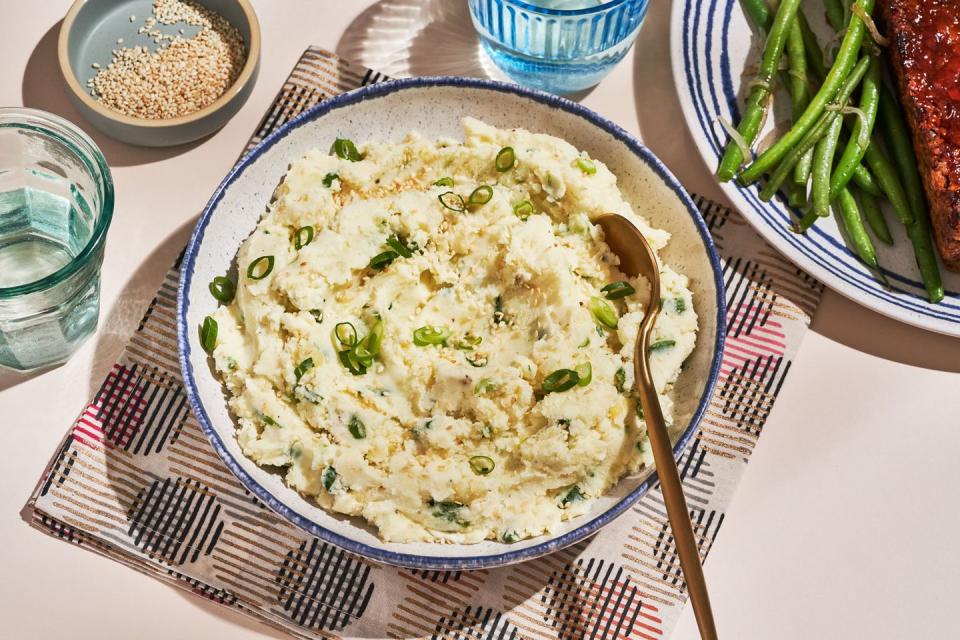 Toasted Sesame Oil Mashed Potatoes