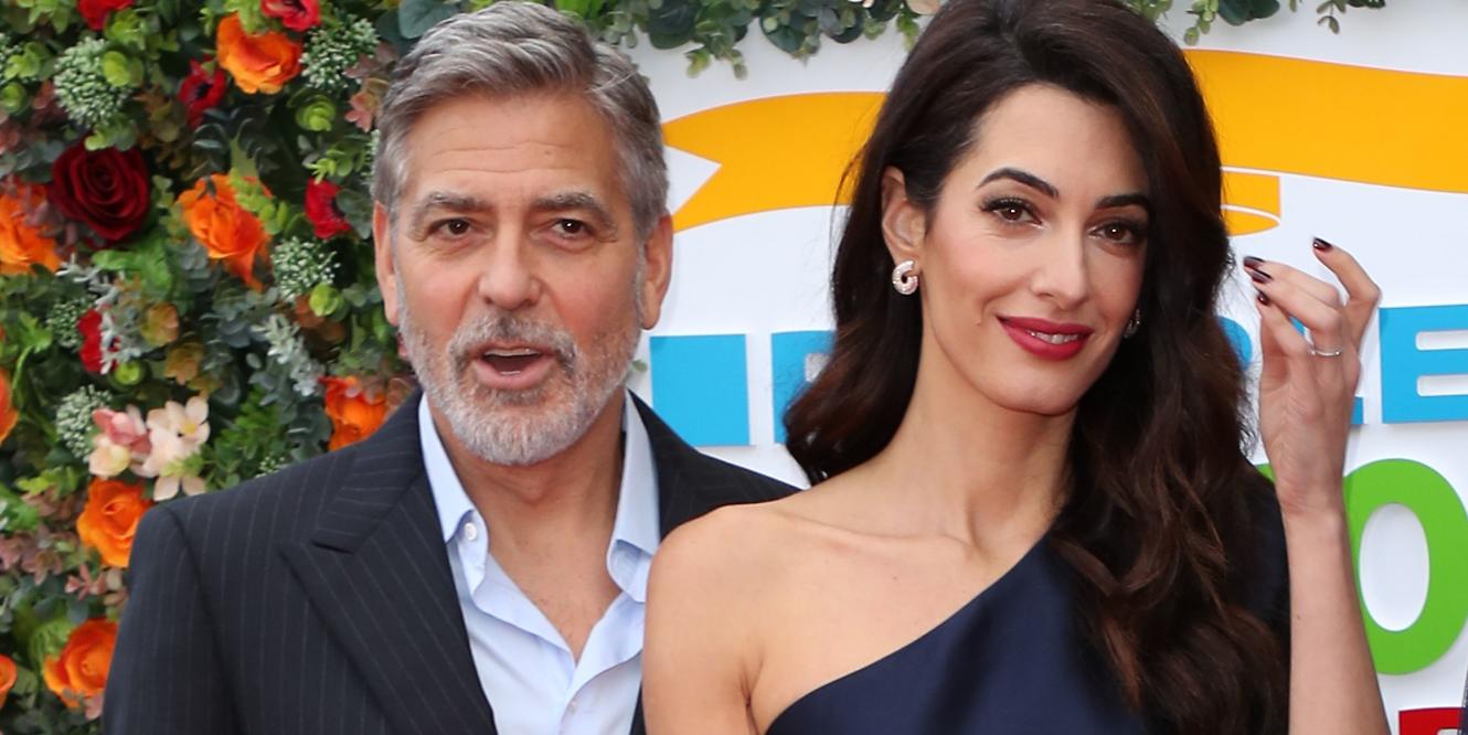 Amal Clooney In Jean-Louis Scherrer by Stephane Rolland - The