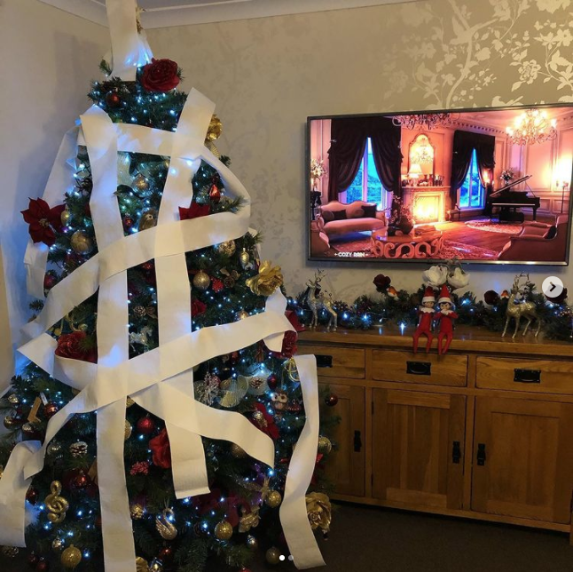 <p>Your kids won't believe their eyes when they wake up to find the Christmas tree covered in toilet paper…but a closer look will reveal the naughty elves responsible.</p><p>Source: <a href="https://www.instagram.com/p/CIWodNglb99/" rel="nofollow noopener" target="_blank" data-ylk="slk:@the_adventures_of_elf_trixibel" class="link "><strong>@the_adventures_of_elf_trixibel</strong></a></p>