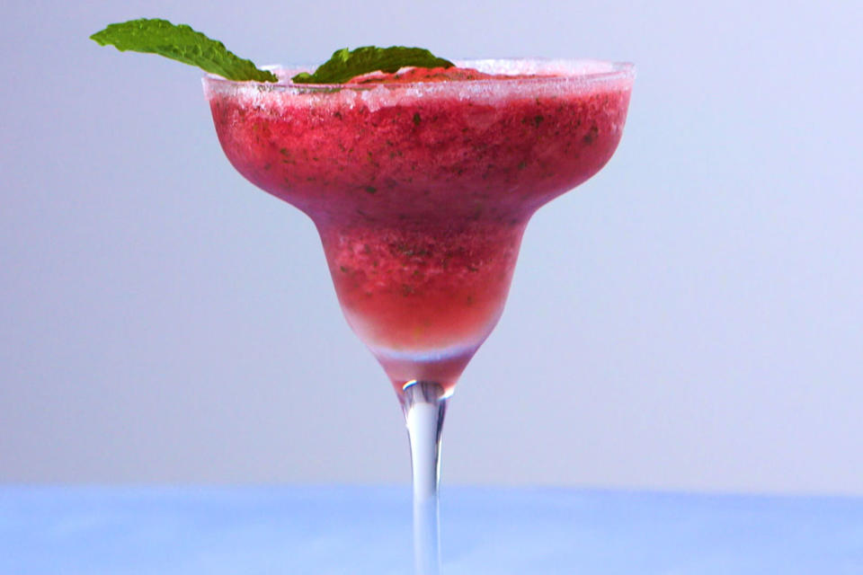 Watermelon-Mint Margaritas