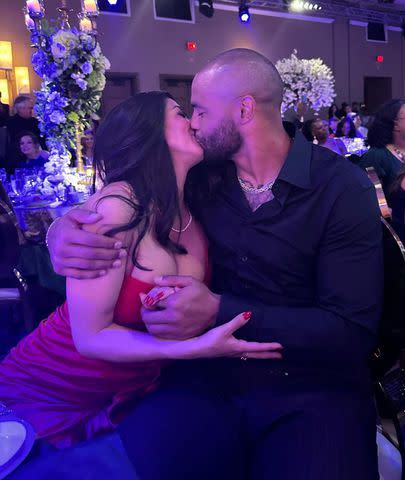 <p>Sarah Jane/Instagram</p> Dak Prescott and His Girlfriend Sarah Jane Ramos Make Rare Appearance at Charity Gala