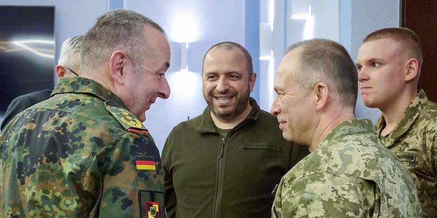 Inspector General of the Bundeswehr Carsten Breuer met with the new Commander-in-Chief of the Armed Forces Oleksandr Syrskyi