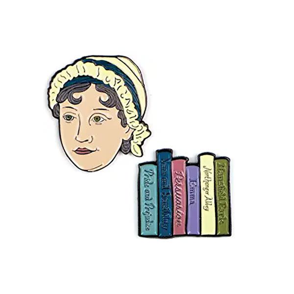 Literary Enamel Pin Set 