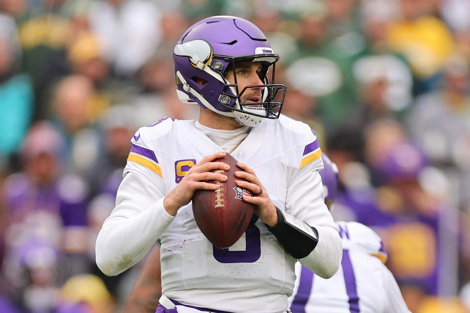 Kirk Cousins will be entering his 13th NFL season. (Photo by Michael Reaves/Getty Images)