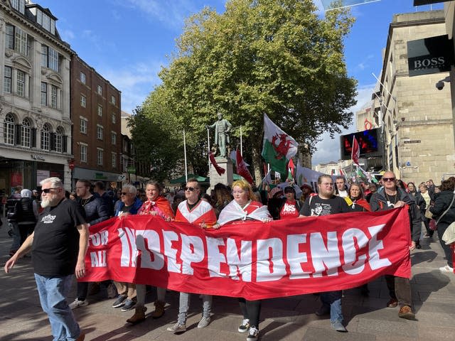 Welsh independence march