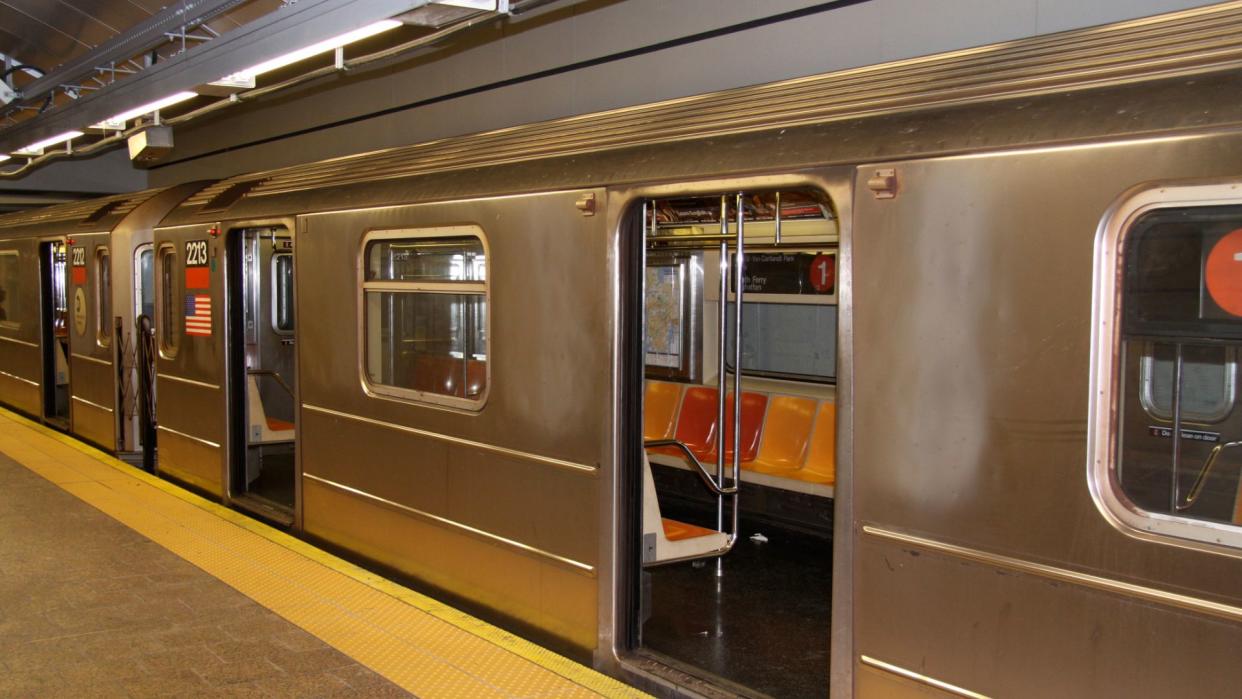 NYC subway train