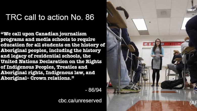 Canadian journalism schools respond to the TRC's calls to action