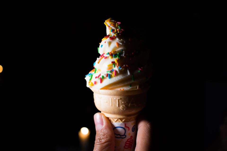 Soft Serve Ice Cream Cone. (PHOTO: Zat Astha/Yahoo Lifestyle SEA)