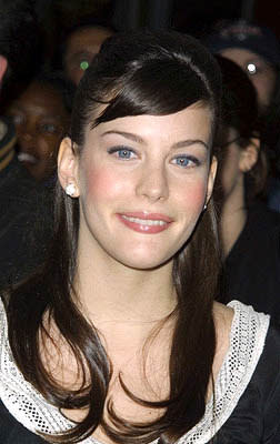Liv Tyler at the New York premiere of New Line's The Lord of The Rings: The Fellowship of The Ring