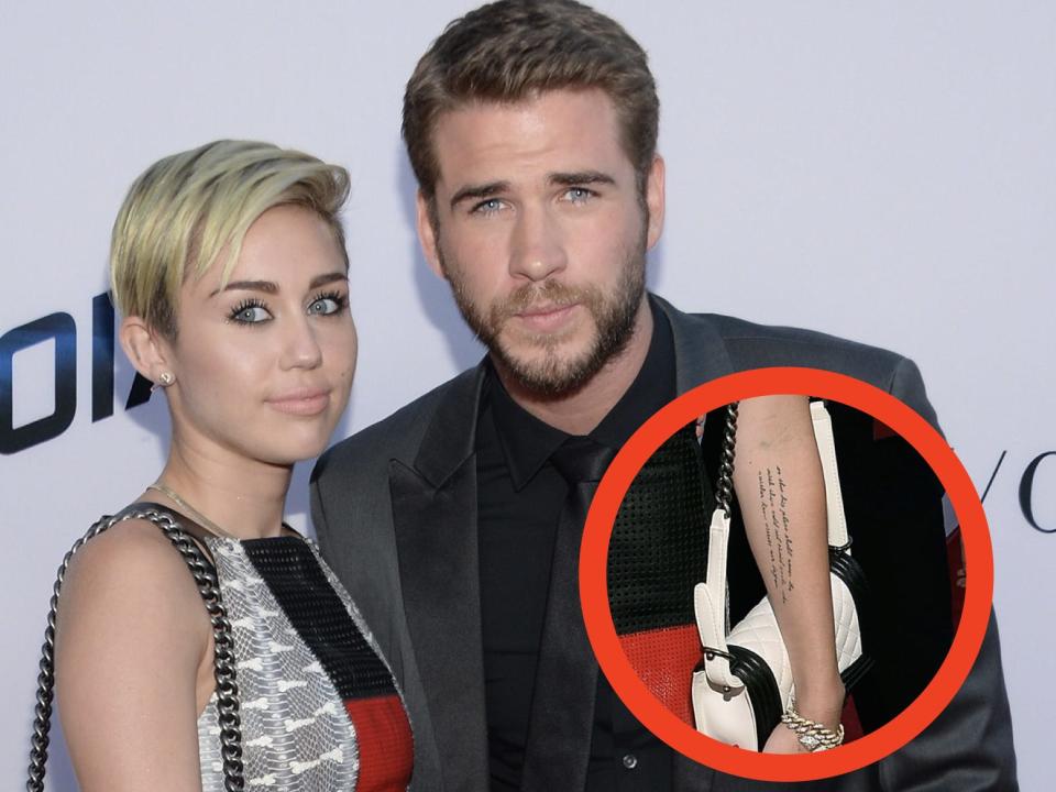 miley and liam tattoo