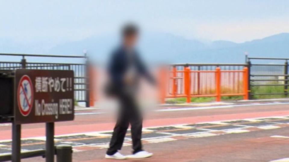琵琶湖觀光客不守交通規則，讓當地居民相當頭痛。（圖／翻攝自X@morningshow_tv）