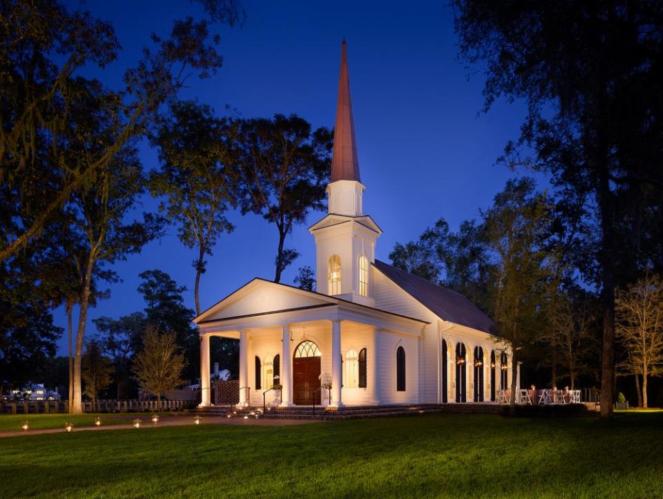 The Somerset Chapel at Montage Palmetto Bluff. | Courtesy of Montage Palmetto Bluff