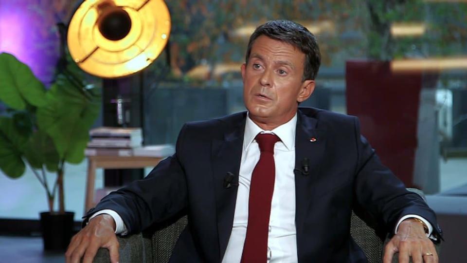 L'ancien Premier ministre socialiste Manuel Valls - BFMTV / Capture d'écran