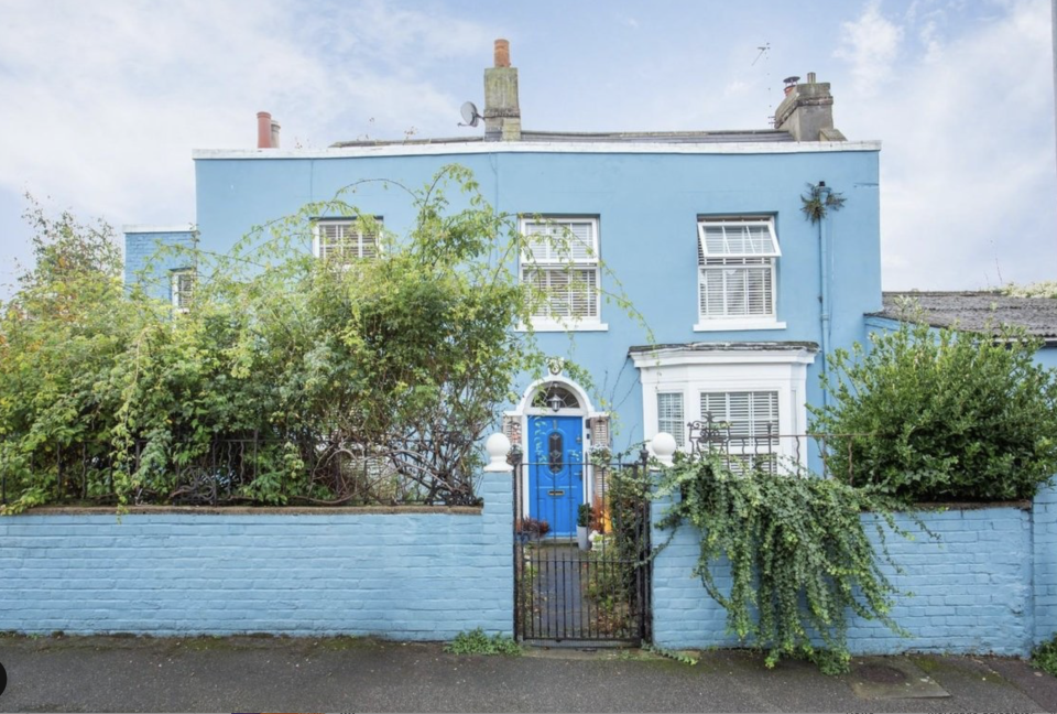 a painted house in Margate