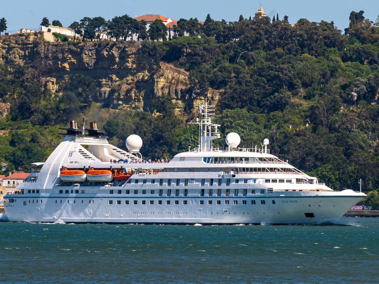 Windstar Cruise Ship.