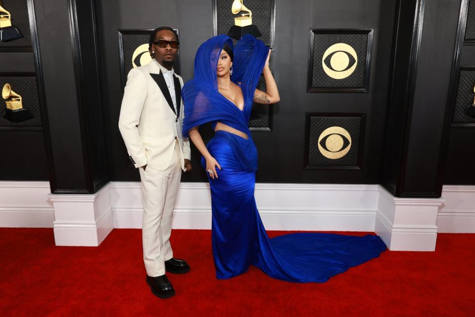 Offset and Cardi B (Getty Images for The Recording A)