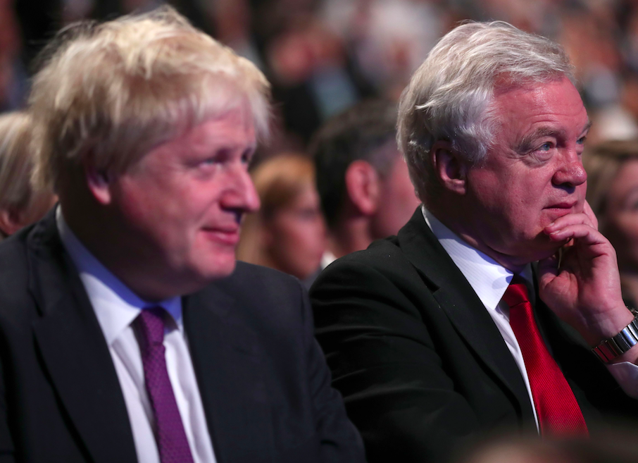 <em>Boris Johnson and David Davis quit their ministerial posts over the Government’s handling of Brexit (Rex)</em>