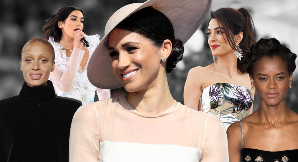 The Duchess of Sussex is officially one of Britain’s most influential women [Photo: Getty/Yahoo Style UK]