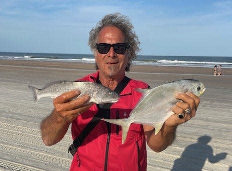A slow week looked like it might have a happy ending when Marco Pompano pulled in a whiting and pomp late in the day Wednesday.