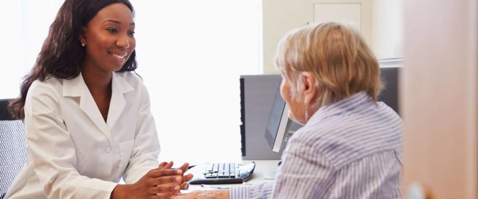 Patient Having Consultation With Doctor