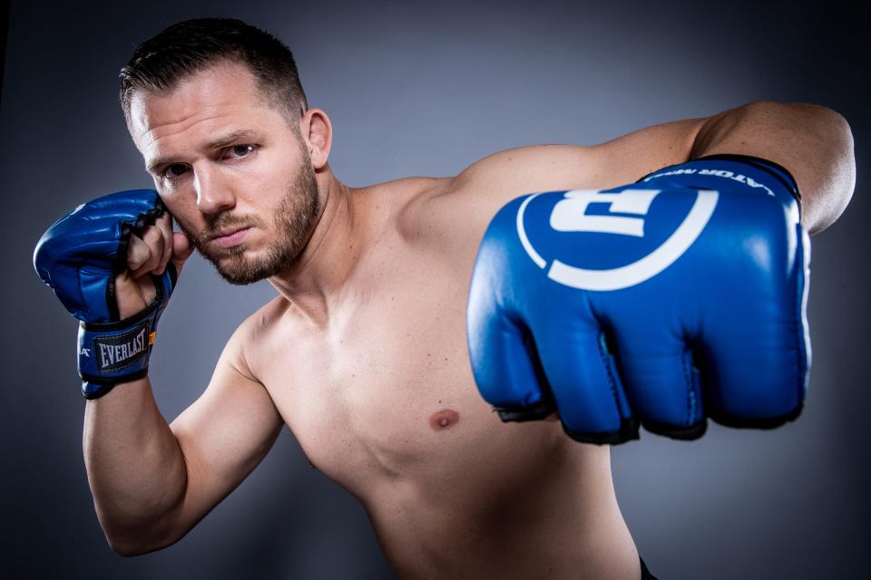 Logan Storley returns to his home state of South Dakota to fight at the Bellator 265 event in Sioux Falls on Aug. 20, 2021.