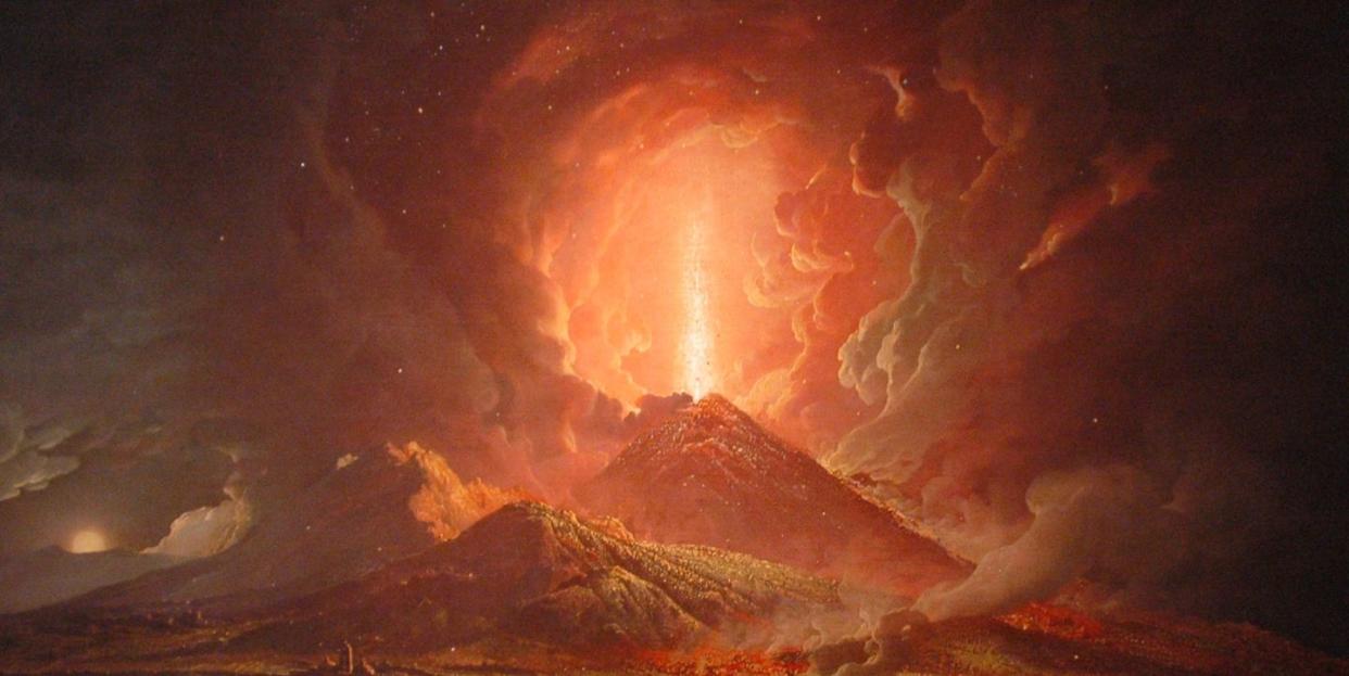 eruption of mt vesuvius