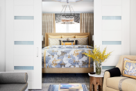 <p>Cool gray tones get a boost from rich citron yellow in the guest house of Vern Yip's Florida <a href="https://www.housebeautiful.com/design.../house-tours/.../vern-yip-florida-guest-cottag..." rel="nofollow noopener" target="_blank" data-ylk="slk:vacation home;elm:context_link;itc:0;sec:content-canvas" class="link ">vacation home</a>.</p>