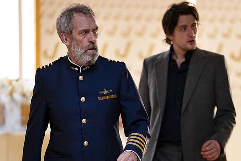 Hugh Laurie y Zach Wood en la nueva temporada de Avenue 5