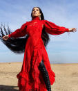 <p>Abir is bringing the "Heat."</p> <p>The Moroccan-American star showcases her roots — and her incomparable vocals — in her new music, which features North African instruments laced with modern pop sounds.</p> <p>“I’m a lot of what a Muslim-Arab woman isn’t expected to be," she said in a <a href="https://www.youtube.com/watch?v=7lht6ucfQDk" rel="nofollow noopener" target="_blank" data-ylk="slk:teaser video;elm:context_link;itc:0;sec:content-canvas" class="link ">teaser video</a> for her new music earlier this year. "The current narrative is uninformed. And honestly, it’s f—ing boring. I'm comfortable with who I am, where I come from, what I practice and I'm not afraid to get loud about it."</p> <p>And she sure isn't.</p> <p>Her August EP <em>Heat — </em>with tracks like "Pray For Me" and "Inferno" — perfectly encapsulates her intersectional identities in an expressive and beautiful way.</p> <p>Listen to her anthemic track "<a href="https://www.youtube.com/watch?v=FAeaMLyv46M" rel="nofollow noopener" target="_blank" data-ylk="slk:Yallah;elm:context_link;itc:0;sec:content-canvas" class="link ">Yallah</a>." </p>