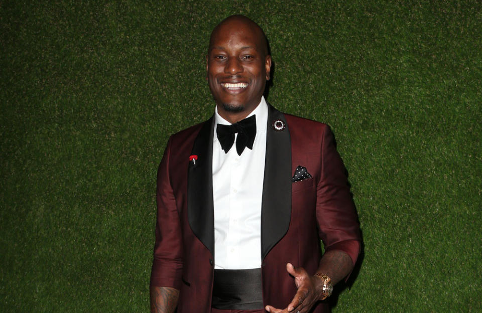 Tyrese Gibson's girlfriend wants them to reconcile credit:Bang Showbiz