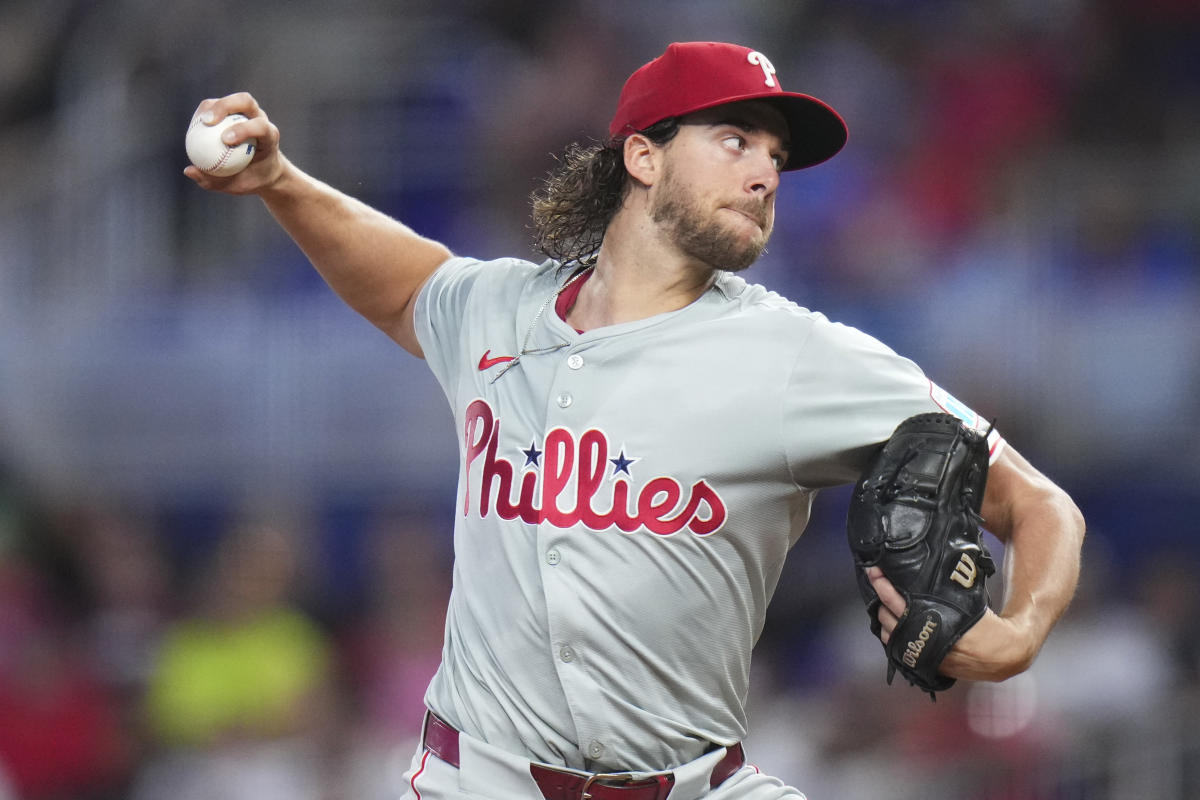 Nola ‘out of sync’ in rare off day against Marlins, Phillies snap winning streak at six