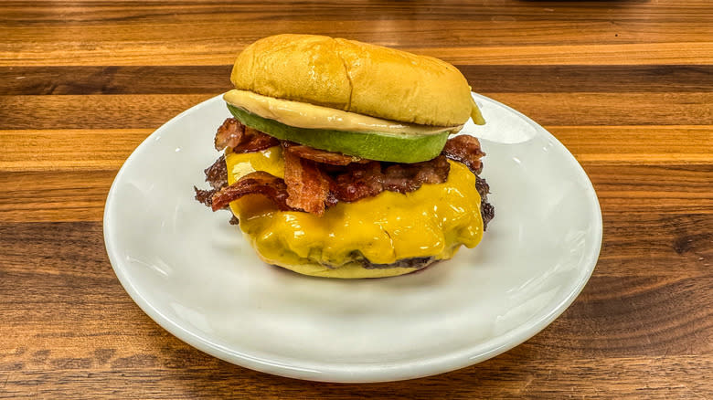 Shake Shack avocado bacon burger