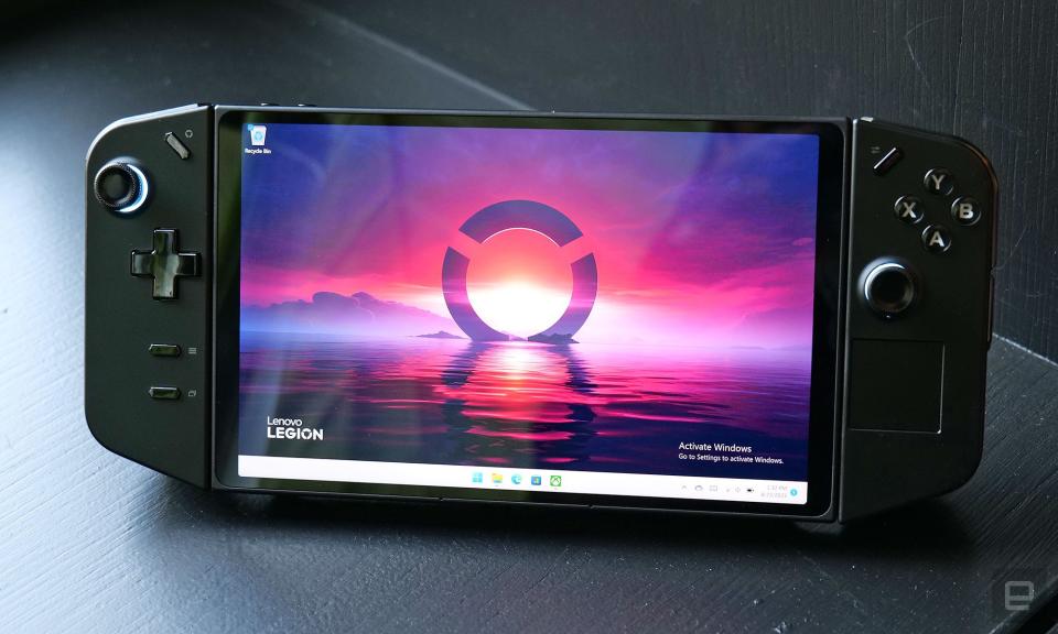 <p>Hands-on photos of the upcoming Lenovo Legion Go handheld gaming PC, which is slated to officially go on sale sometime in October 2023.</p> 