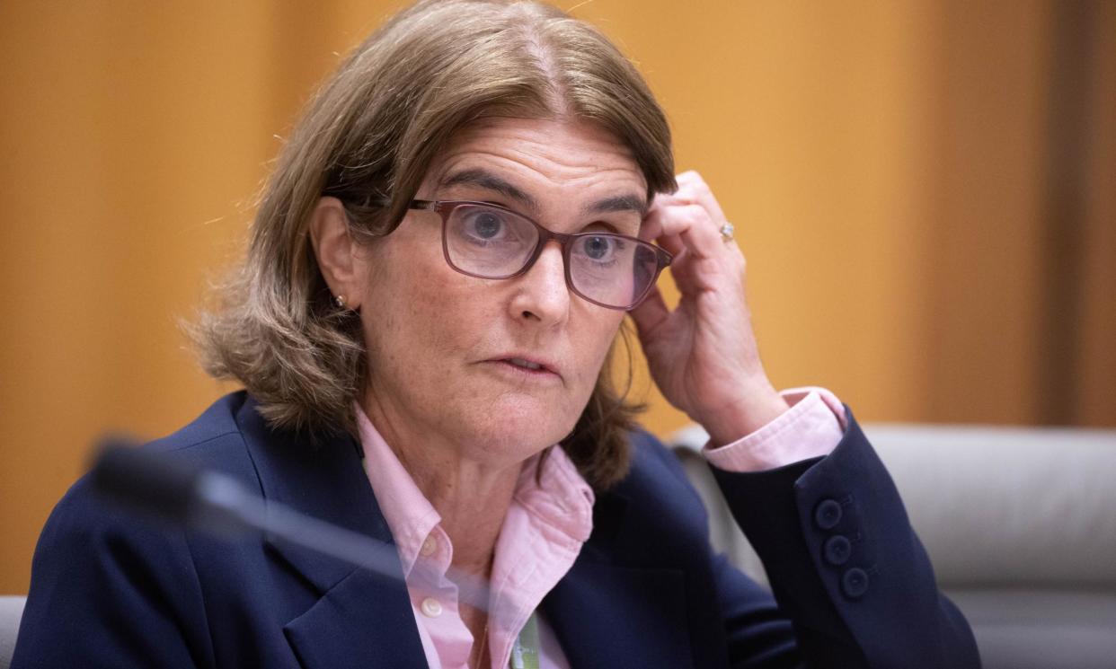 <span>Reserve Bank of Australia governor Michele Bullock has given few hints as to any changes in the official cash interest rate, as inflation remains higher than expected.</span><span>Photograph: Mike Bowers/The Guardian</span>