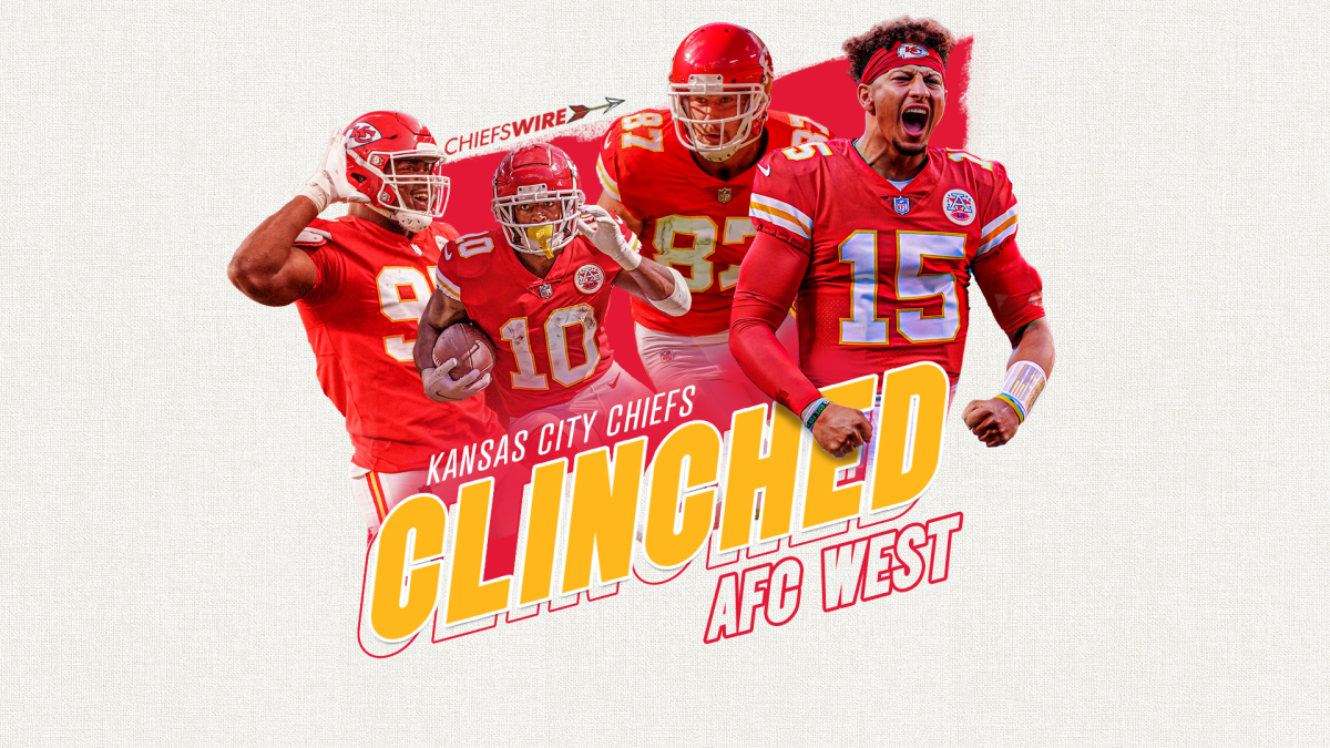 chiefs afc west gear