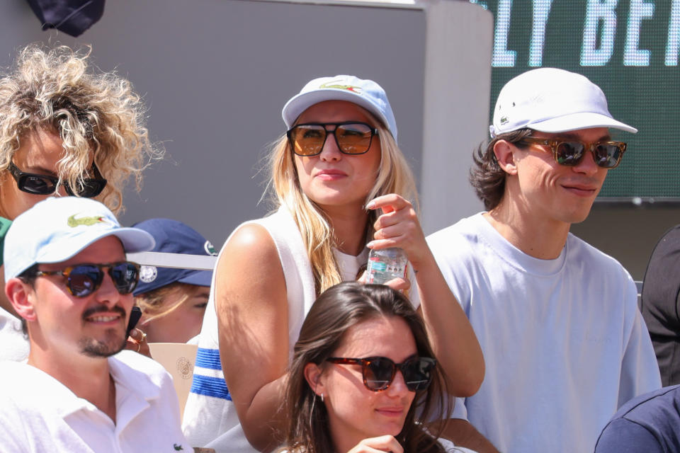 Chloé Jouannet et Sandor Funtek (Photo by Pierre Suu/WireImage)