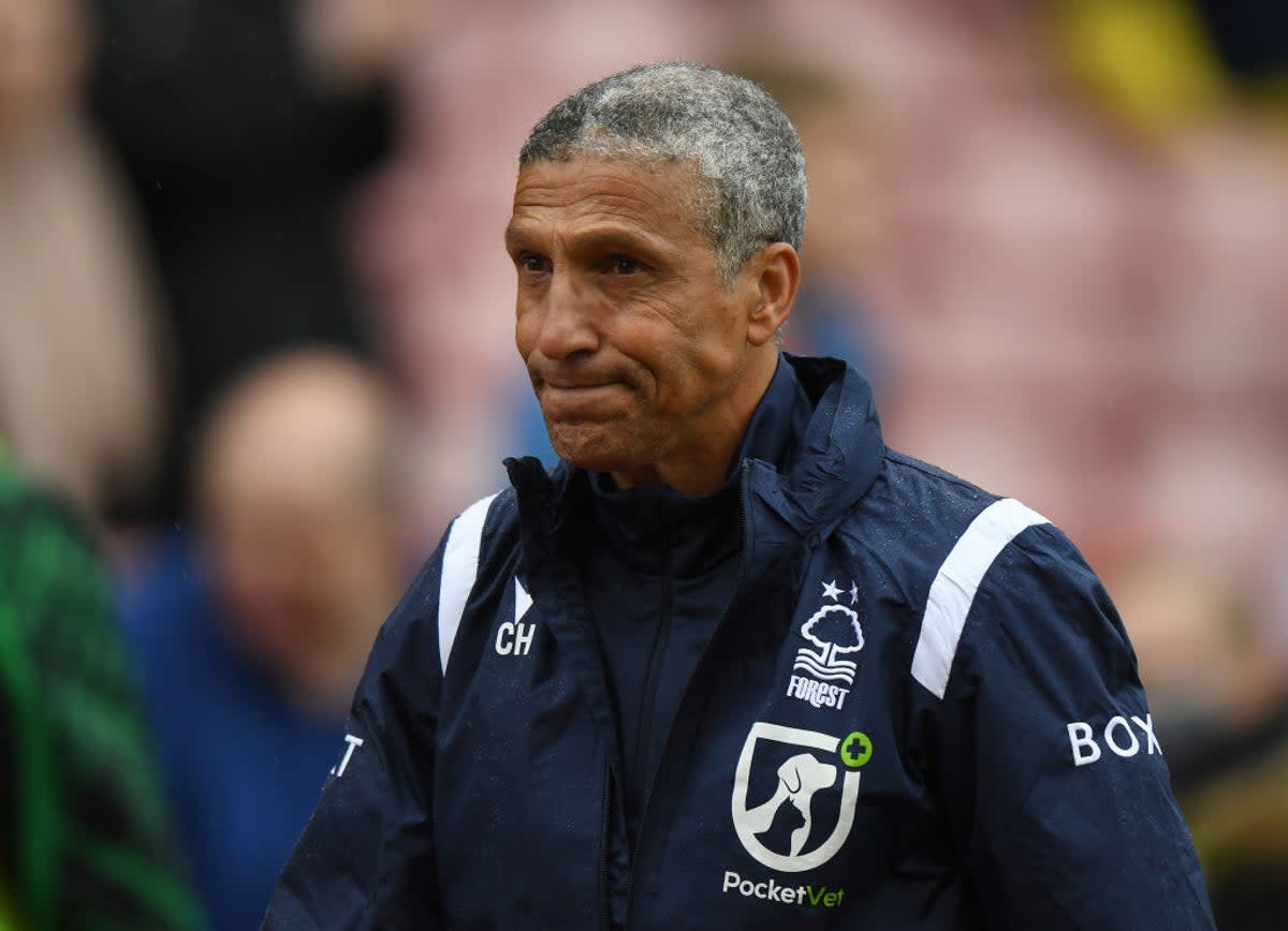 Chris Hughton said the lack of Black representation off the pitch “continues to be a ingrained problem”  (Getty Images)