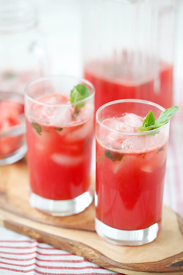 Watermelon-Tequila Cocktail