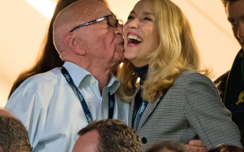 Rupert Murdoch and Jerry Hall - Max Mumby/Pool/Indigo/Getty Images