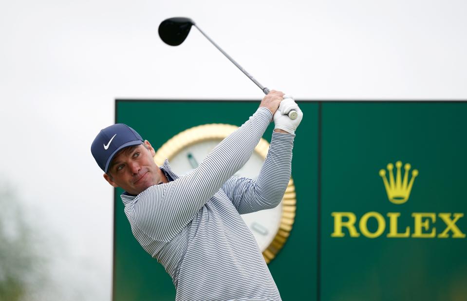 England’s Paul Casey tees off (PA Wire)