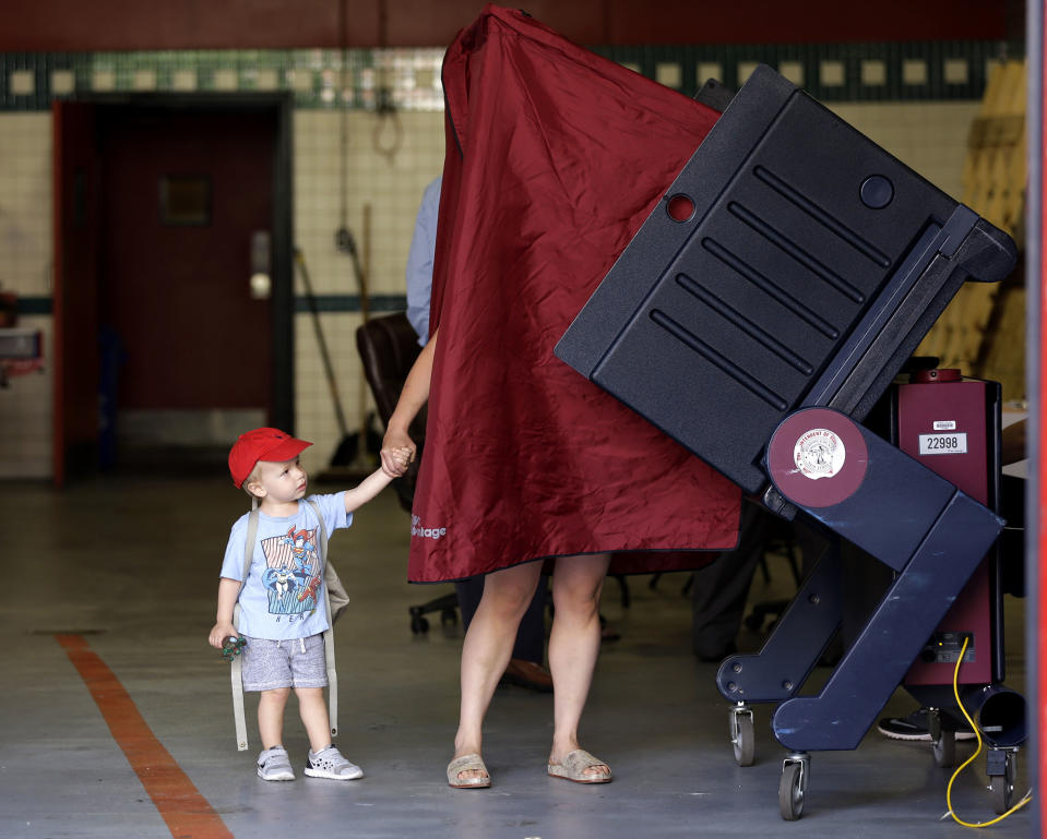 The campaign for primary day, June 7