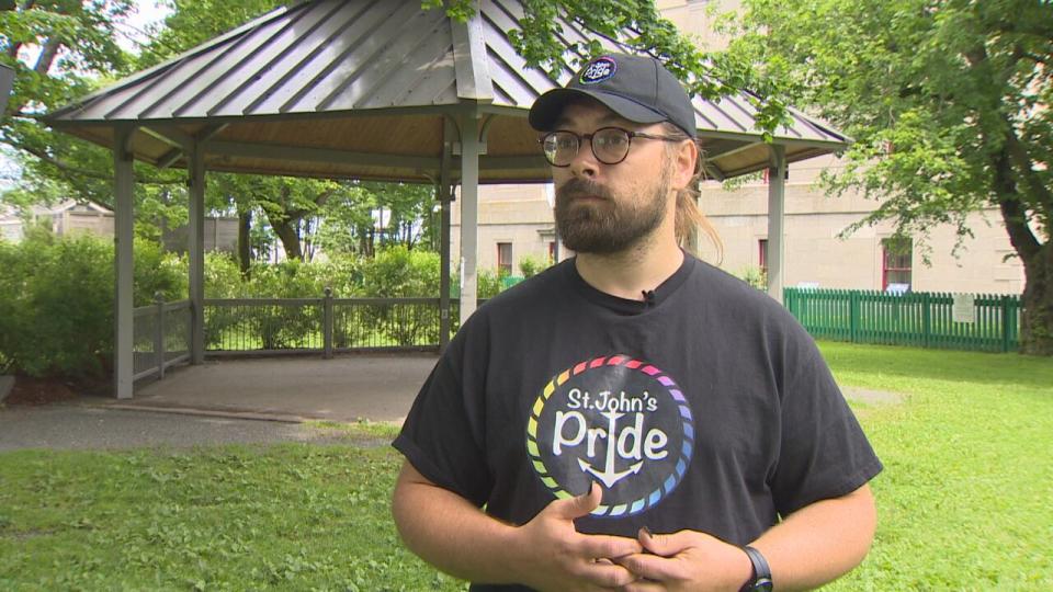 Eddy St. Coeur is the external co-chair of St. John's Pride.