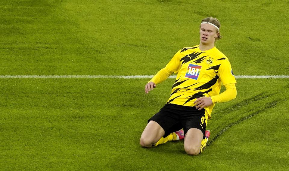 Erling Haaland has been in prolific form for Borussia DortmundEPA