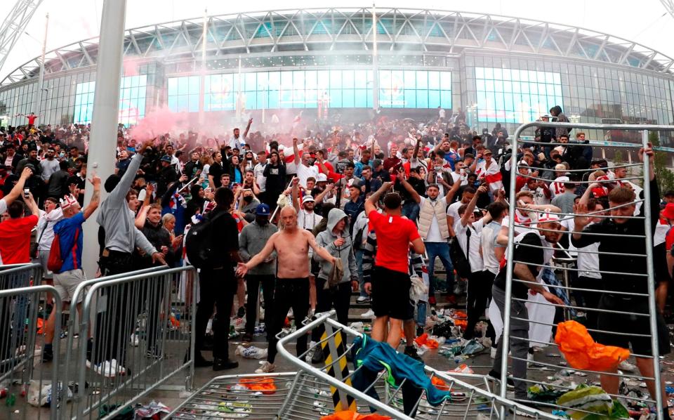 Report into riot at Wembley Stadium during European Championship final - Lee Smith/Reuters/Action Images